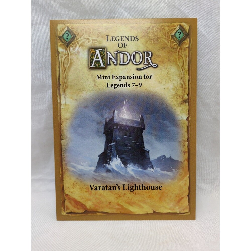 Legends Of Andor Varatan's Lighthouse Expansion Card